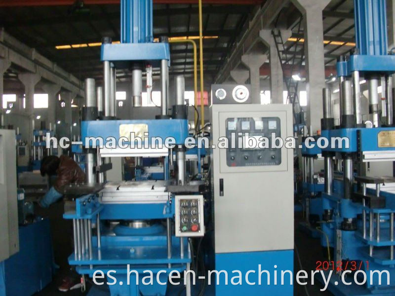 ThermoSetting BMC, Máquina de moldeo por inyección DMC Estación doble